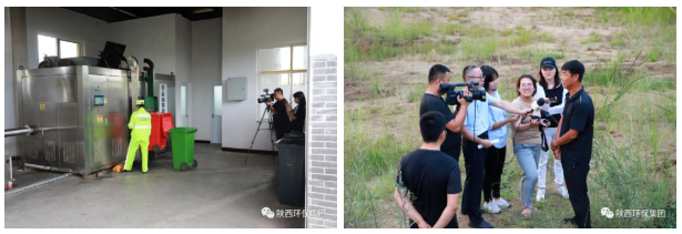 中省媒体采访团到平博集团陕北片区重点项目集中采访
