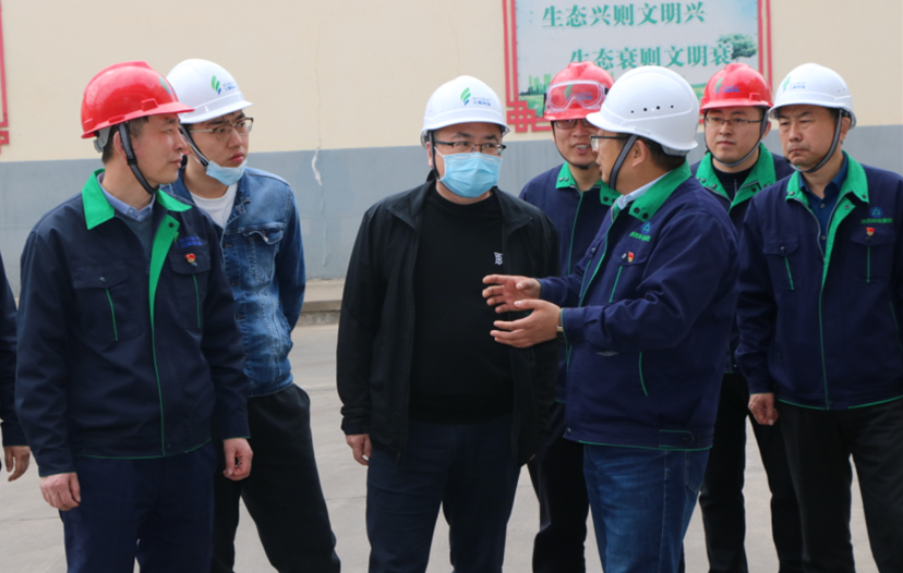 平博集团检查三秦环保股份公司水情形公司清静生产事情