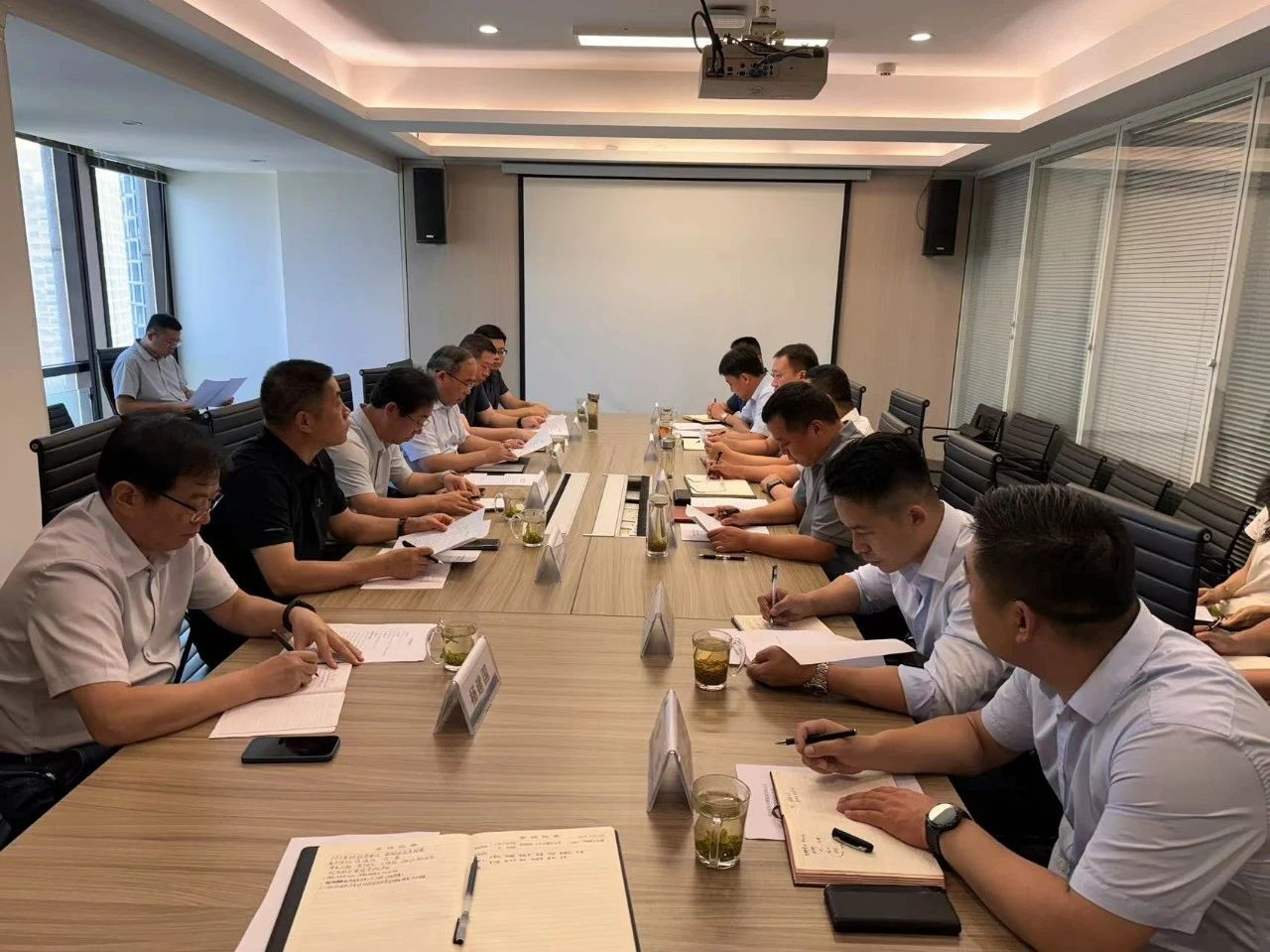 平博集团与光大绿色环保座谈交流